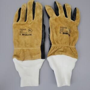 SHELBY Pigskin Wildland Fire Fighting Gloves XL 5002F